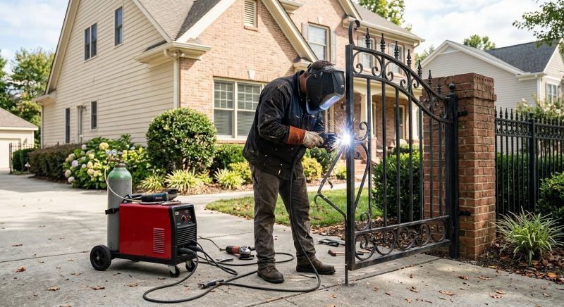 Wrought Iron Fence Repair Service