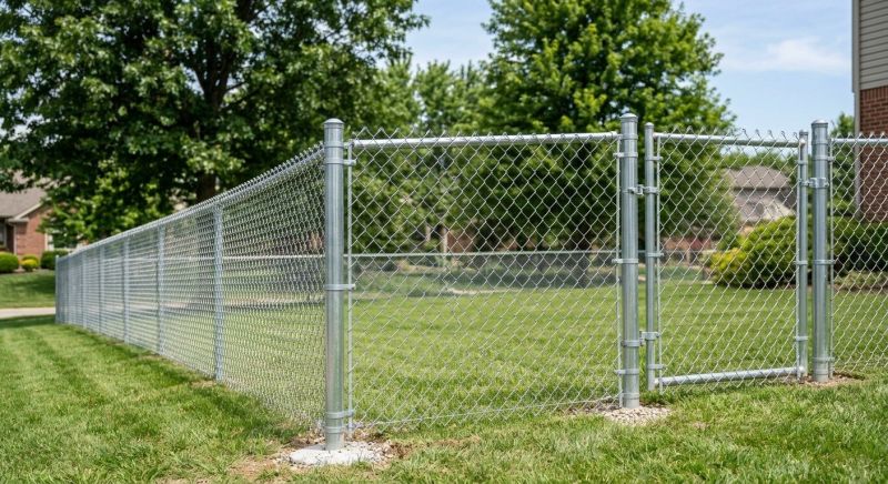 Chain Link Gate Installation in Pearland, TX