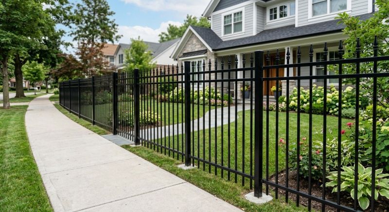 Metal Fence Installation in Grand Rapids, MI